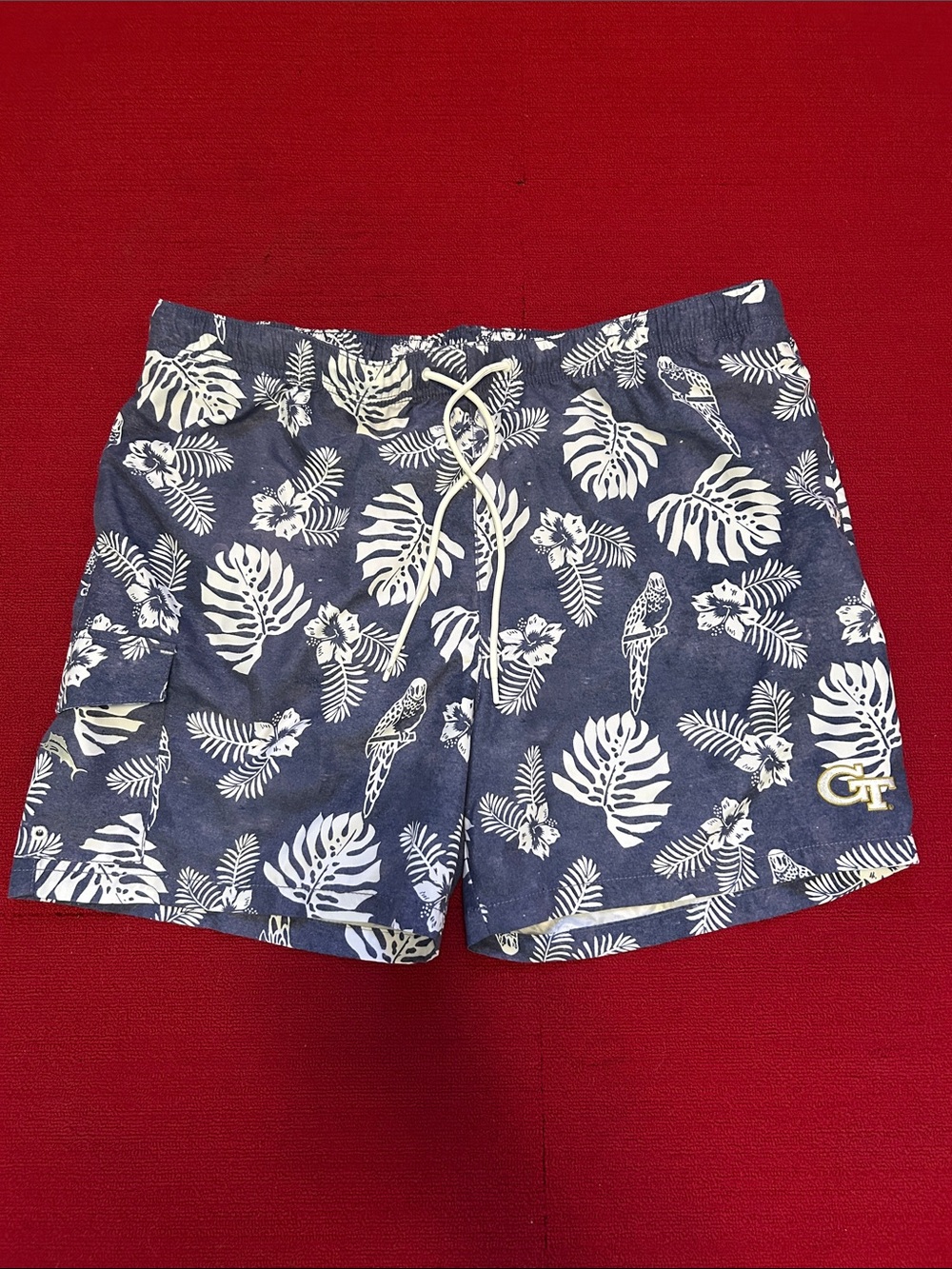 NWT Tommy Bahama Georgia Tech Swimshorts